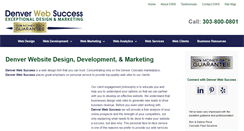 Desktop Screenshot of denverwebsuccess.com